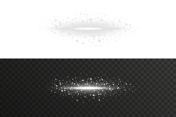 Elegant light flare burst in white with radial glow and magic spark particles. Excellent for overlaying highlights in motion graphics, magical scenes, glowing objects, or festive celebration visuals