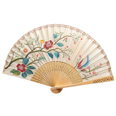 hand fan PNG, transparent background