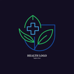 Nature-Inspired Medical Cross Symbol