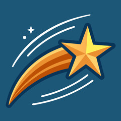 Creative Colorful Star Icon Set