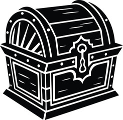 Silhouette of a Treasure Vault