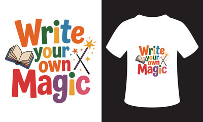 Inspiring Writer's T-Shirt Design