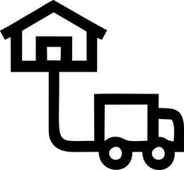 Logistics and Delivery Icon Set