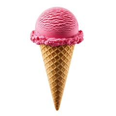 ice cream cone isolated