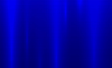 Vector blue metallic tones background. Abstract gradient bright and shiny light reflection brushed steel metal texture. Illustration for background, backdrop, web, wallpaper, print and design artwork.