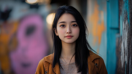 Obraz premium portrait of a young woman