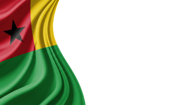 national flag of the nation of benin isolated on transparent background, png