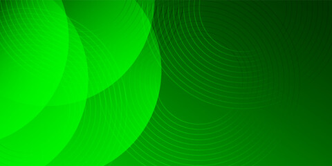 Abstract green modern background with circle lines. sub or, modern design.