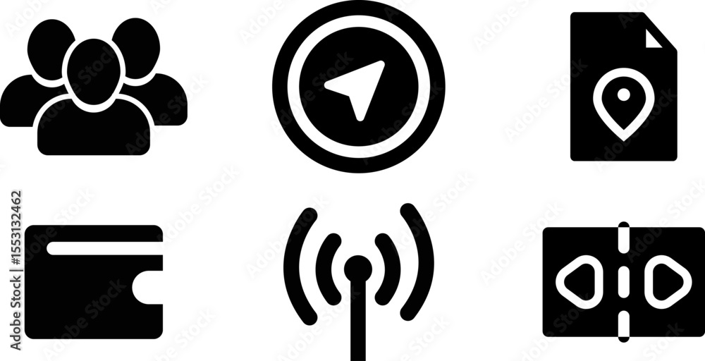 Poster Modern Rounded Filled Android App Icon Set