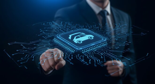 Autonomous Vehicle Technology on Circuit Board