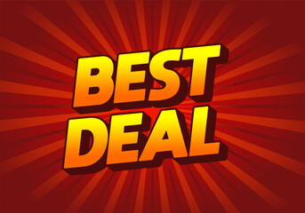 Best Deal Promotional Graphic design
