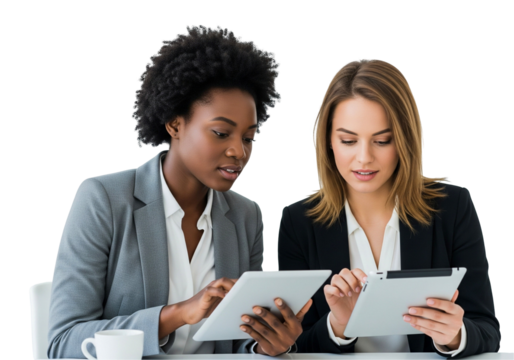 young business people