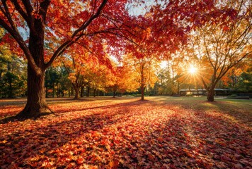 autumn in the park