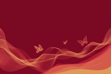red abstract background