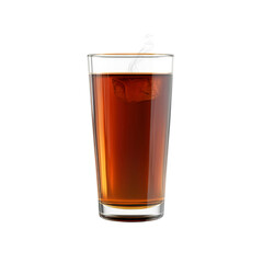 Iced Tea in Tall Glass with Teabag