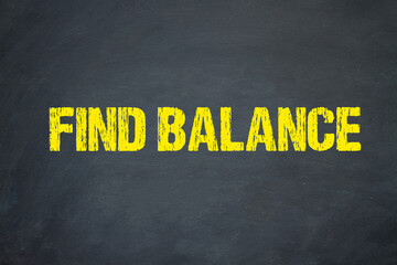 Find Balance	
