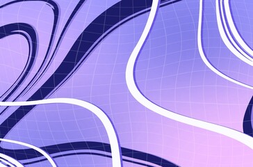 abstract blue wave design background