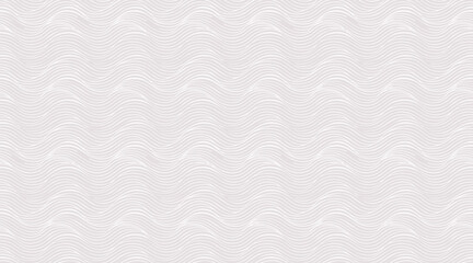 Blue wavy lines background. Seamless abstract water pattern with flowing liquid waves