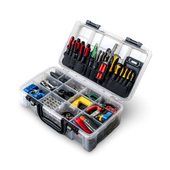 Toolkit Symphony: A meticulously organized toolkit unveils a collection of essential hand tools, ready to tackle any repair or project with precision and reliability.