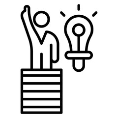 Leadership Voice Vector Icon