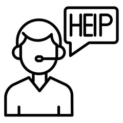 Customer Service Vector Icon