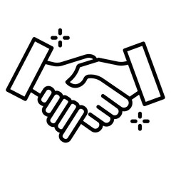 Handshake Vector Icon