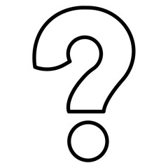 Question Mark Vector Icon