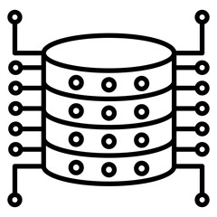 DataStream Vector Icon
