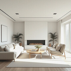 Fototapeta premium modern living room