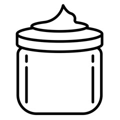 Cream Vector Icon