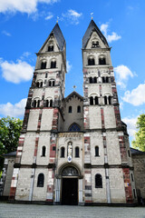 The Basilica of St. Castor is the oldest church in Koblenz, Germany, founded in the 9th century.