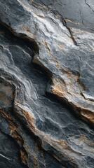 Textured rock surface showcasing intricate patterns and natural colors in high detail from a geological perspective