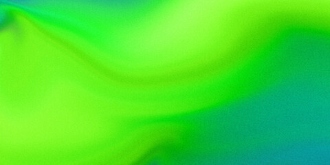 Abstract gradient background with blurred shades of green and lime