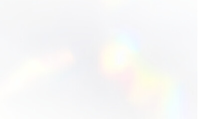 Crystal prism overlay png. Bright rainbow light with lens flare, colorful refraction, and radiant sparkle. Transparent effect for jewelry design or glowing abstract background.

