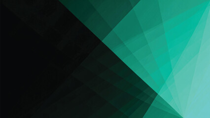 Obraz premium Abstract green background with flowing light lines, a futuristic digital texture illustrating ocean waves