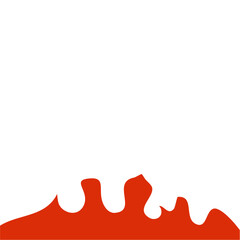 Fire frame corner border