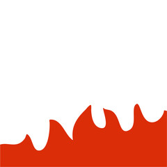 Fire frame corder border