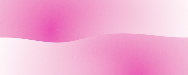 ピンクのグラデーションと曲線。