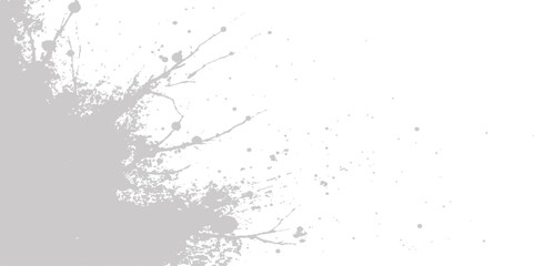 Naklejka premium Black and white grunge background with paint splashes, ink splatters, and abstract textures