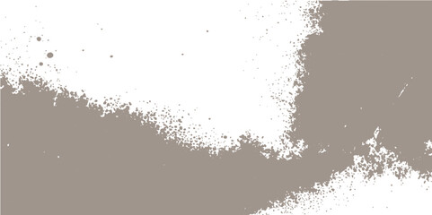 Abstract grunge background with textured frame, dirty paint splashes, and vintage ink stains