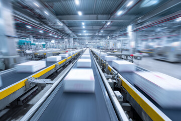 large-scale automated food production plant