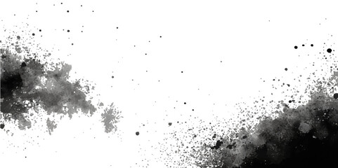 Abstract grunge background with an ink splat pattern and paint splatter texture