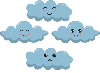 Simple Cute Cartoon Weather Icon
