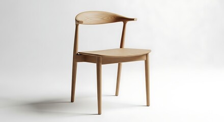 Modern wooden chair design