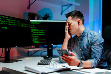 Stressed programmers, working overtime, developers feeling frustrated while fixing complex code errors are the challenges faced in software development.