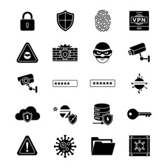 travel icons set