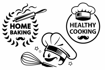 A delightful hand-drawn vector illustration set of honey bees and their food