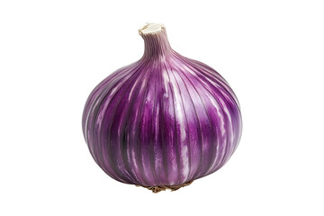Purple stripe garlic high quality realistic image