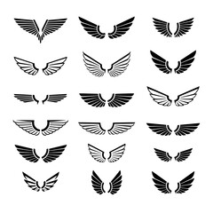 set of wings