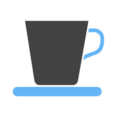 Simple coffee cup icon
